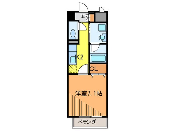 コ－ジ－コ－トの物件間取画像